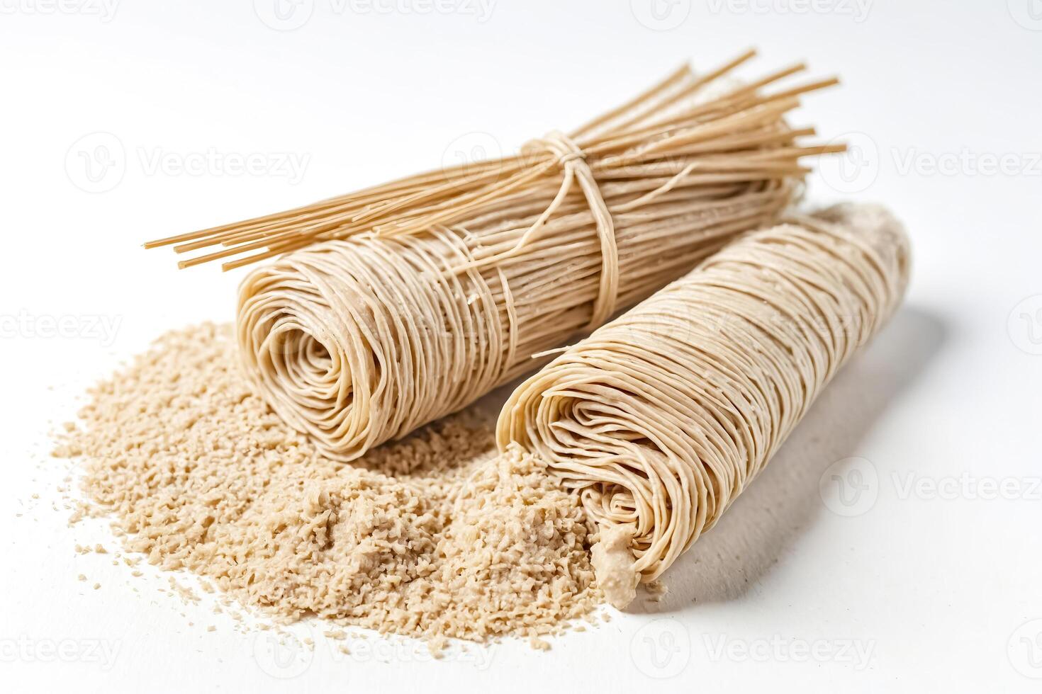 Dried Noodles and Flour photo