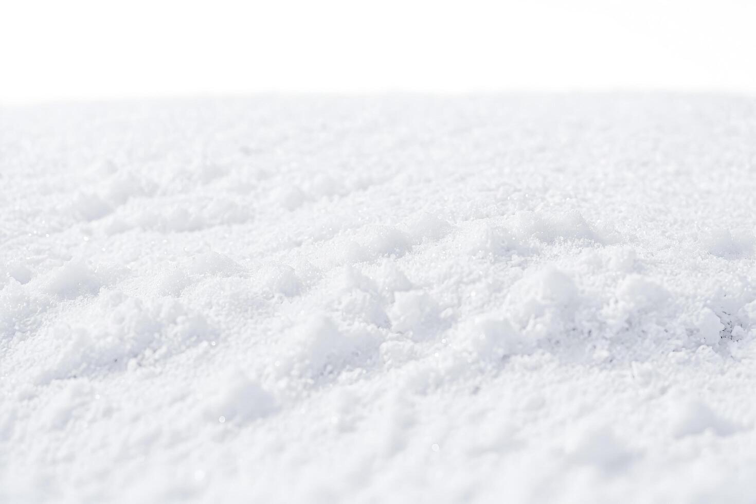 White Snowy Surface Close Up photo