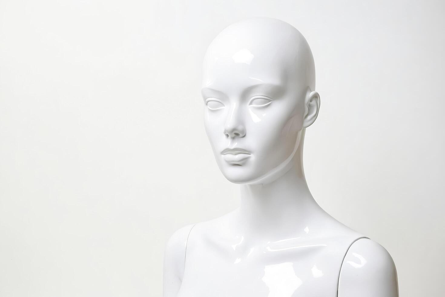 White Mannequin Head photo