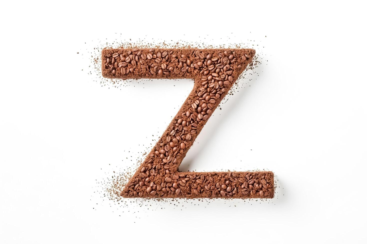 Coffee Beans Letter Z photo