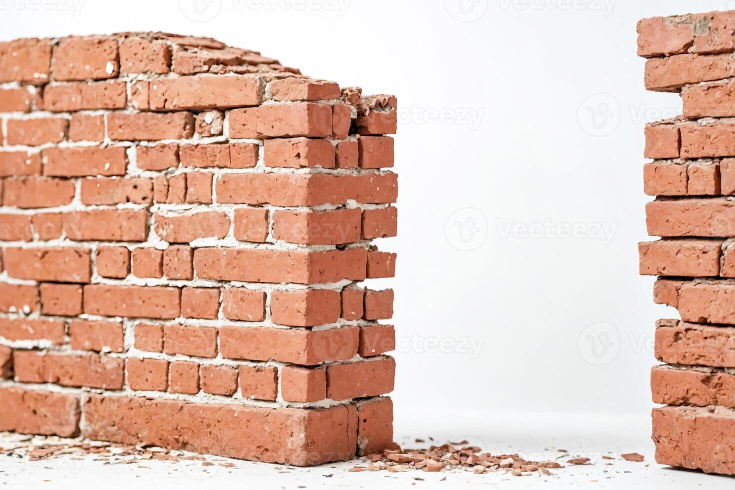 Broken Brick Wall photo