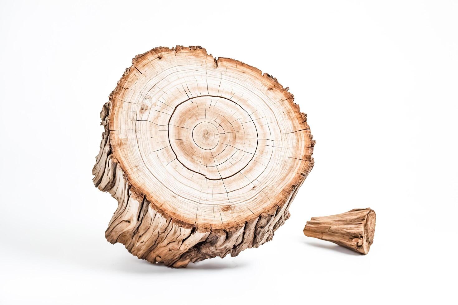 Tree Trunk Cross Section photo