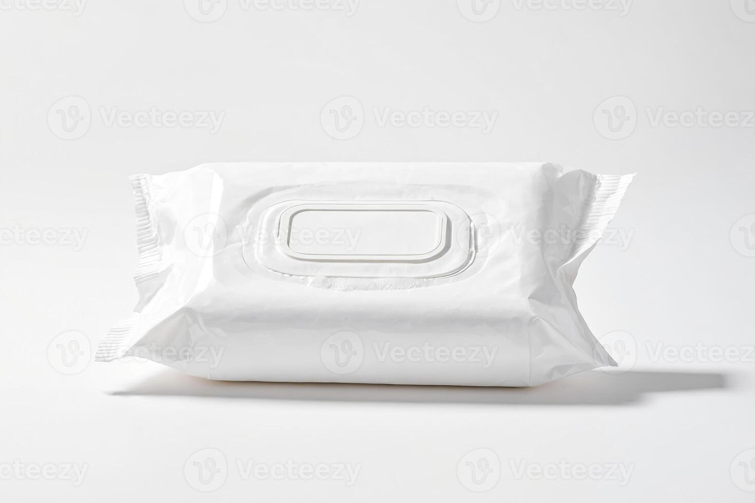 White Wet Wipes Package photo
