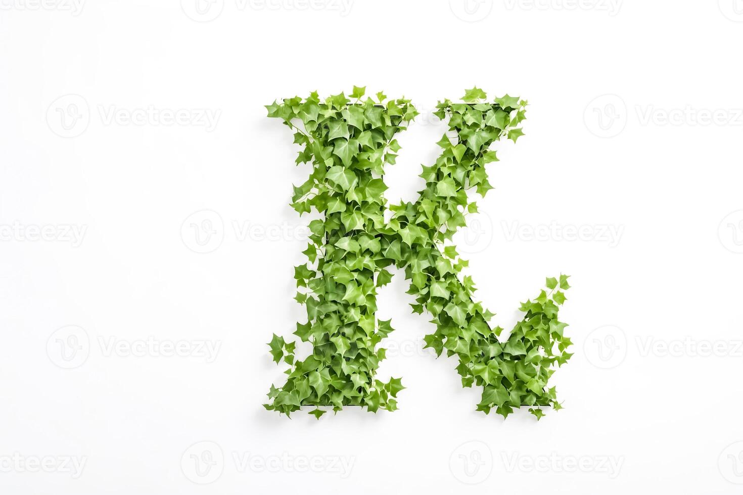 Green Ivy Letter K photo