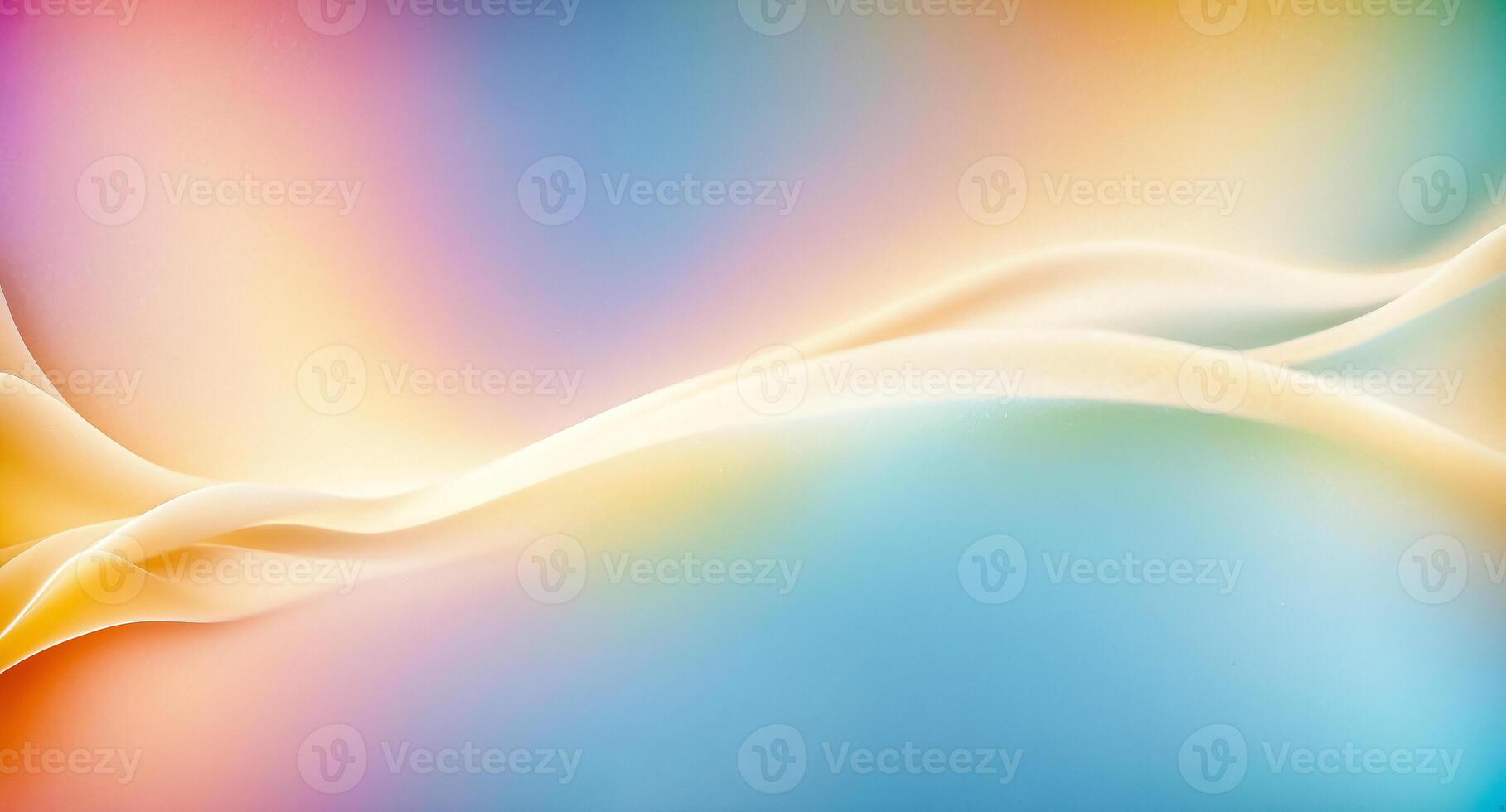 Abstract Colorful Background with Smooth Gradient and Curved Lines photo