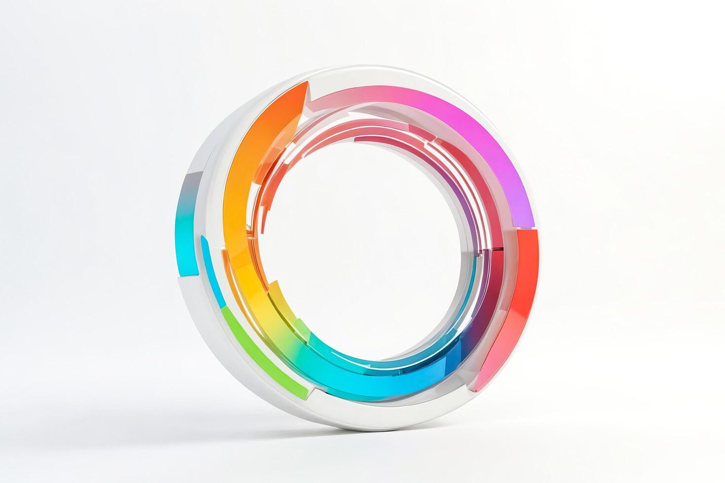 Abstract Colorful Ring photo