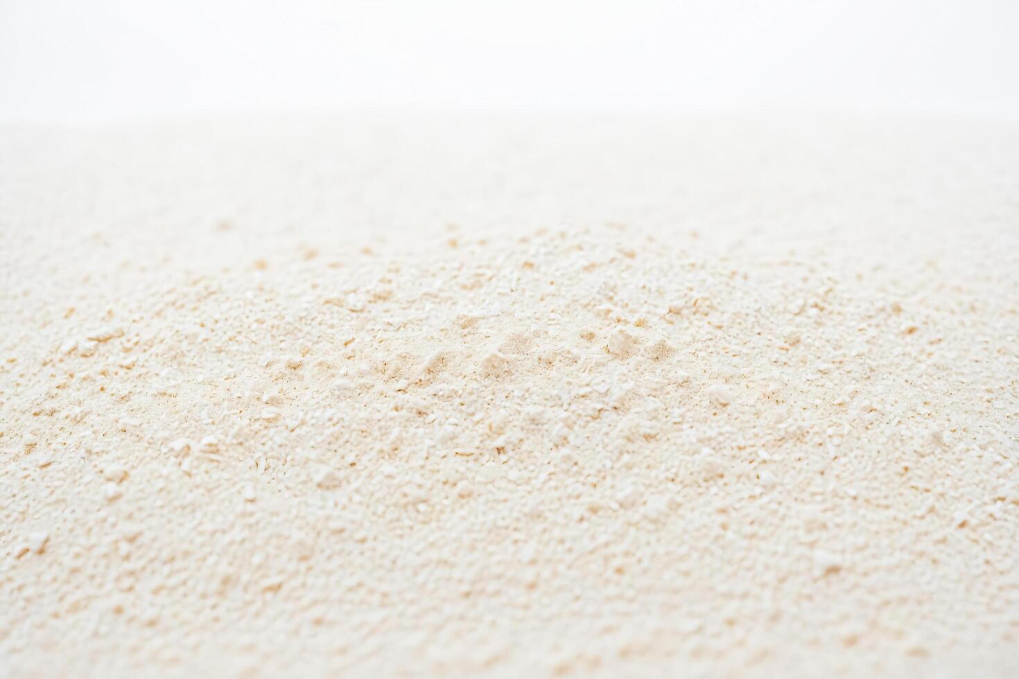 Close-up of white powder texture photo