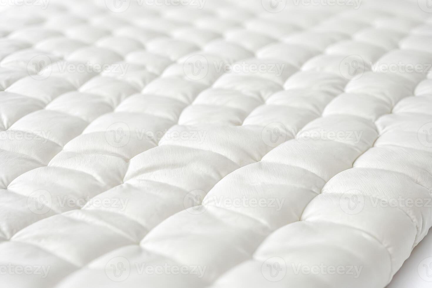 White quilted fabric texture photo