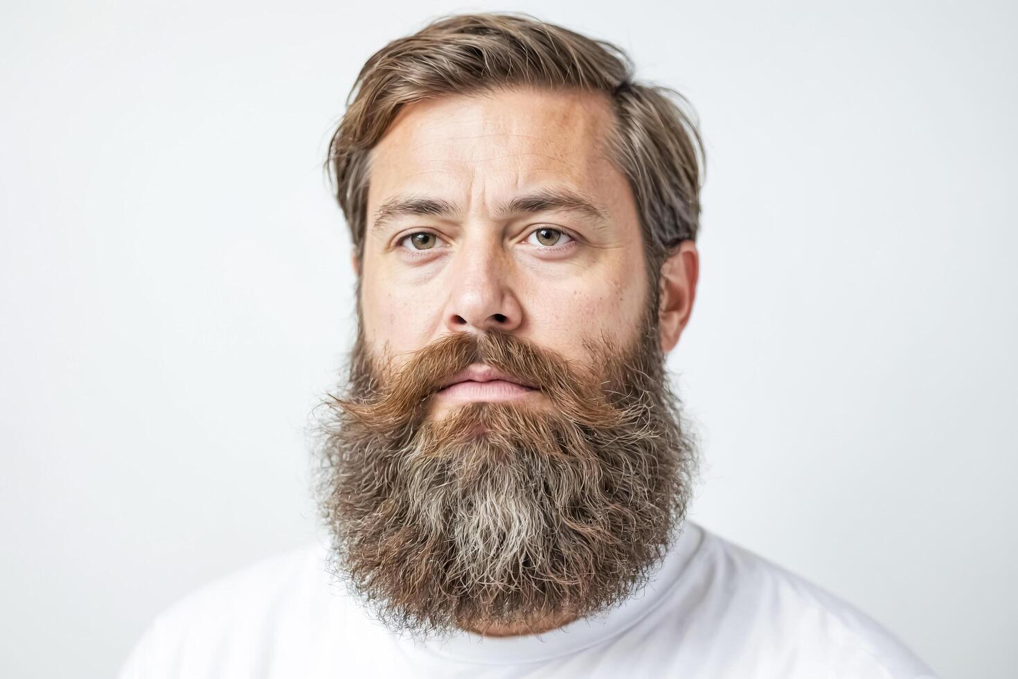 Portrait of a Man with a Long Beard photo