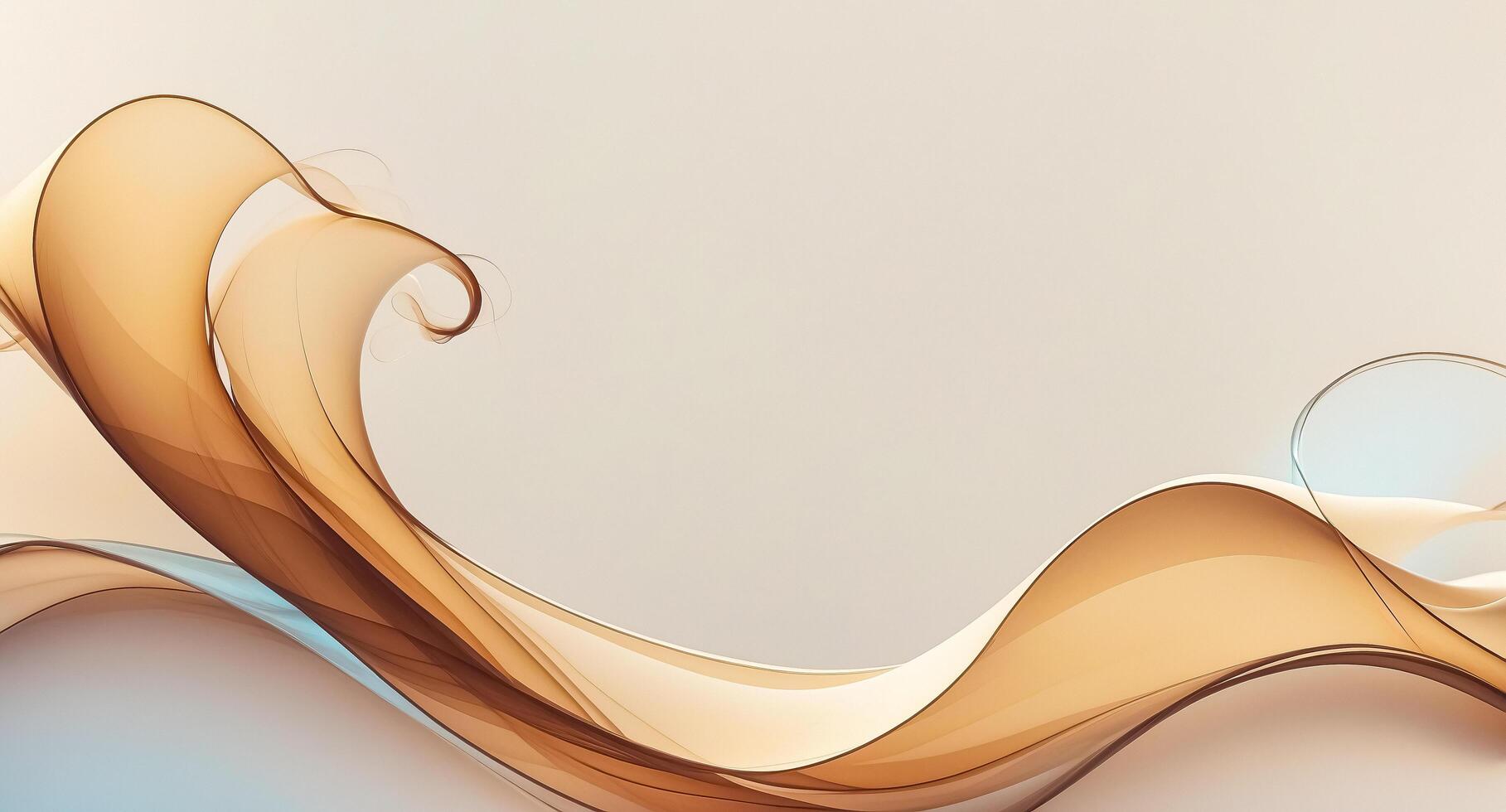 Abstract Background with Curved Lines photo