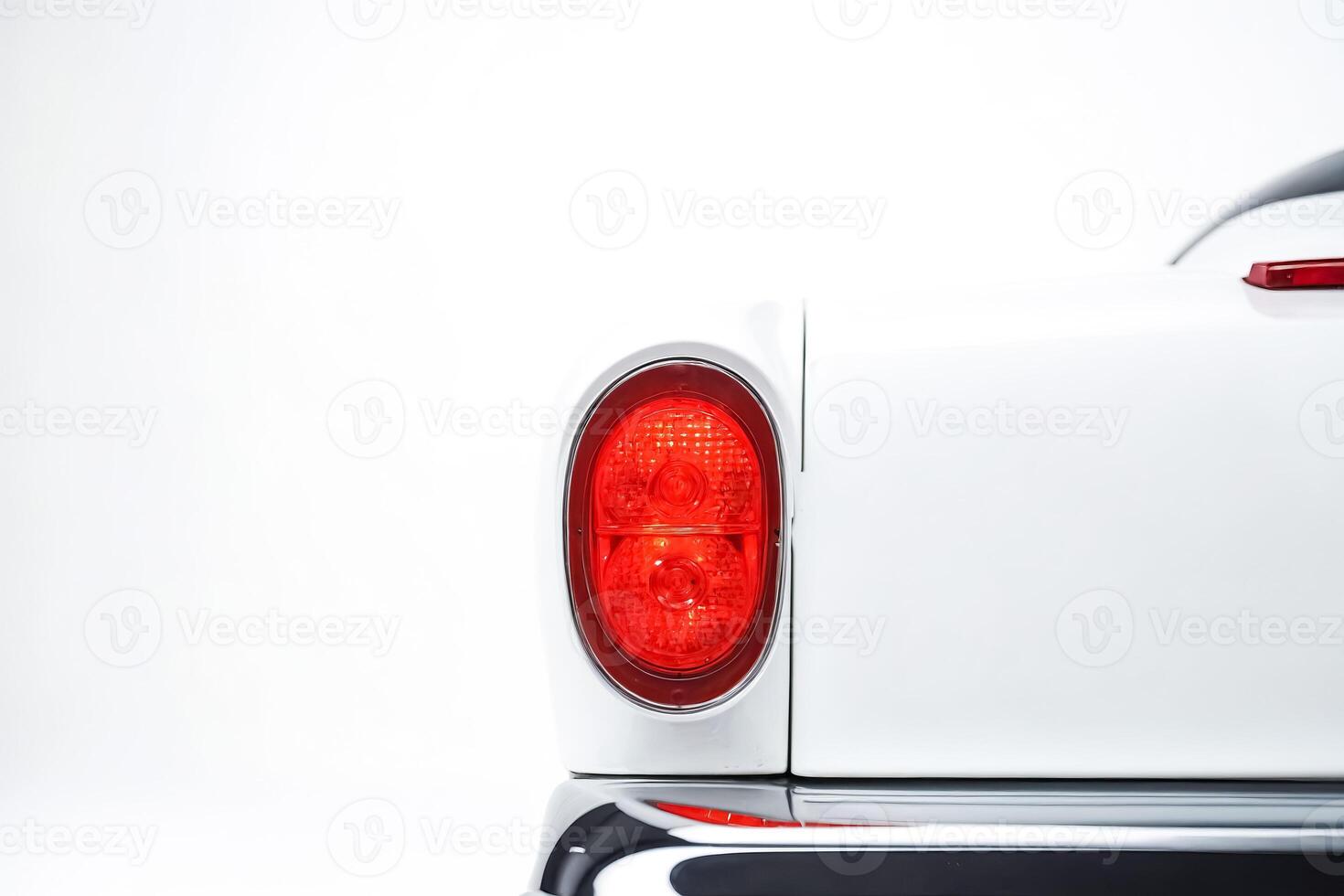 Classic Car Taillight Close Up photo