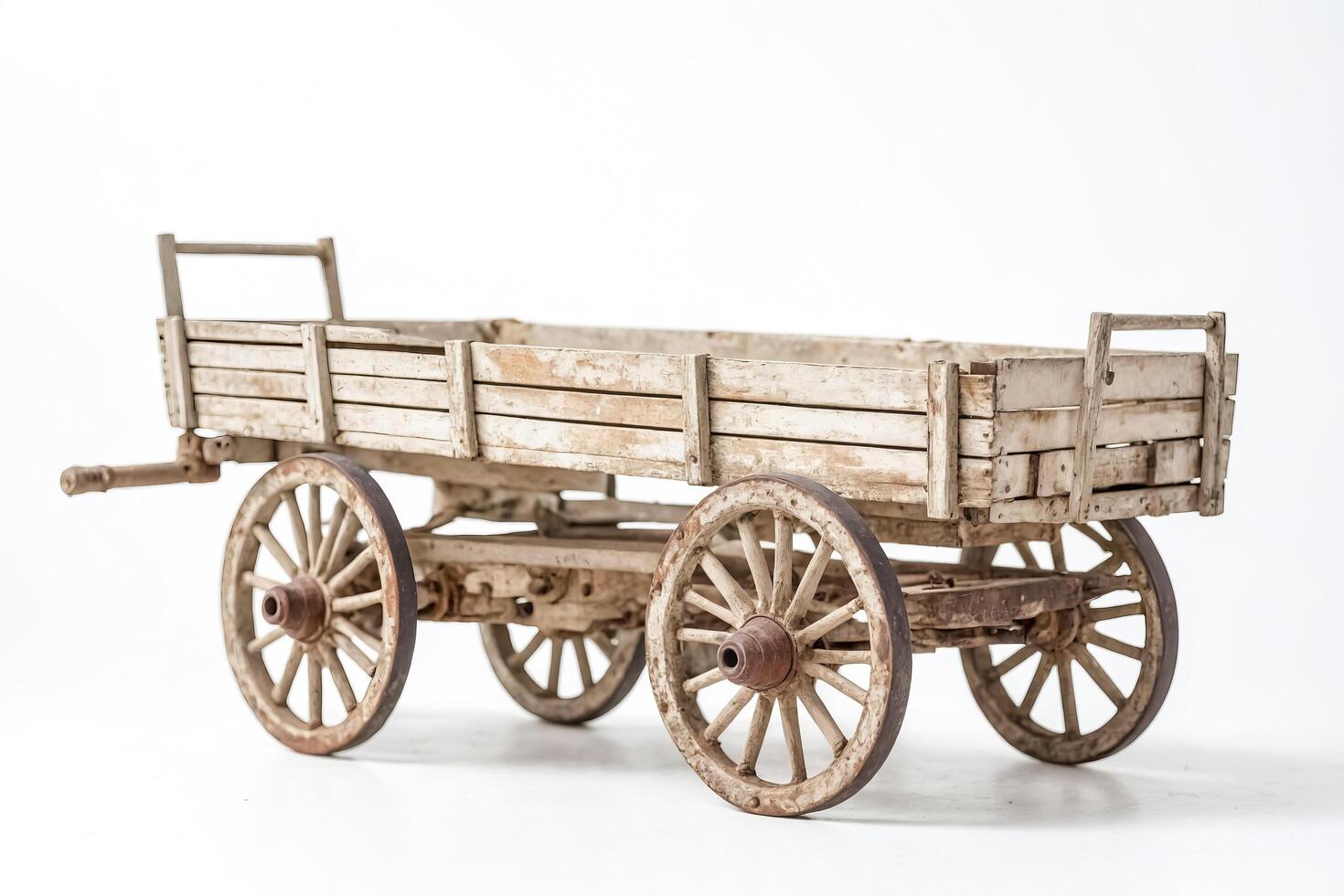 Antique Wooden Wagon photo