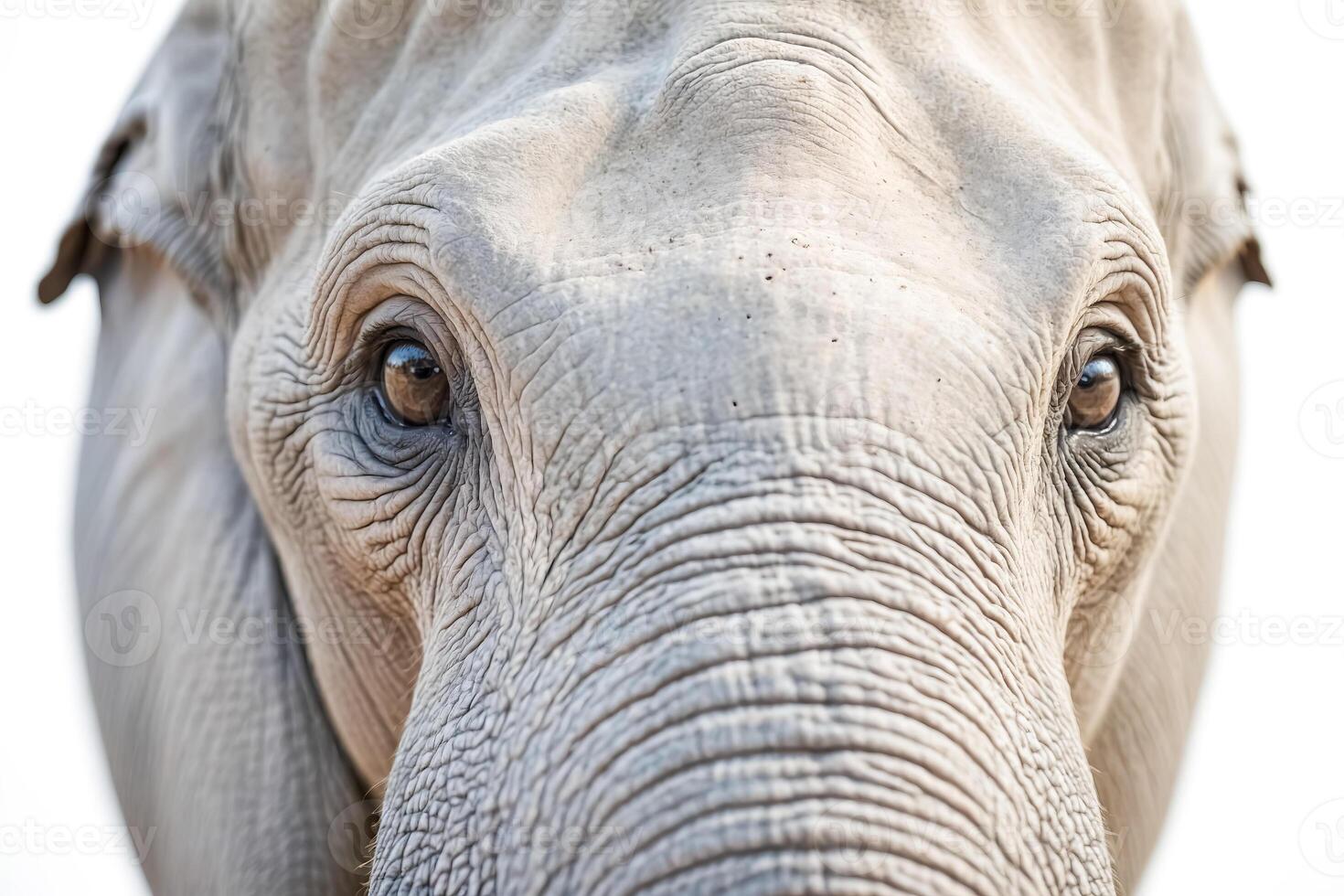Close-up of an Elephant's Eye photo