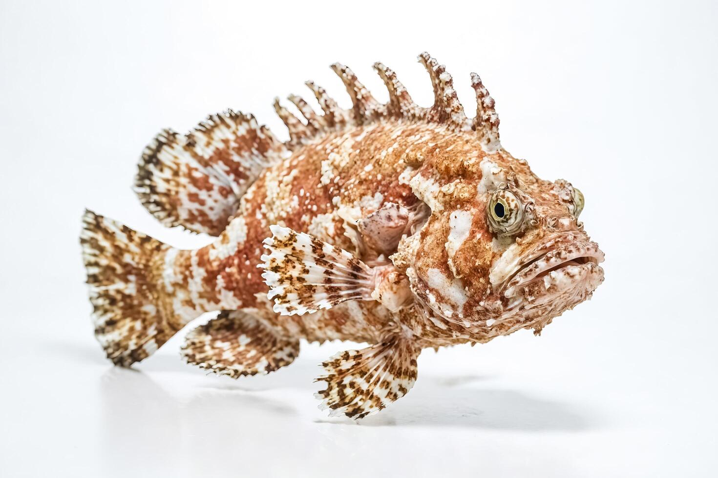 Close-up of a Spiny Devilfish photo