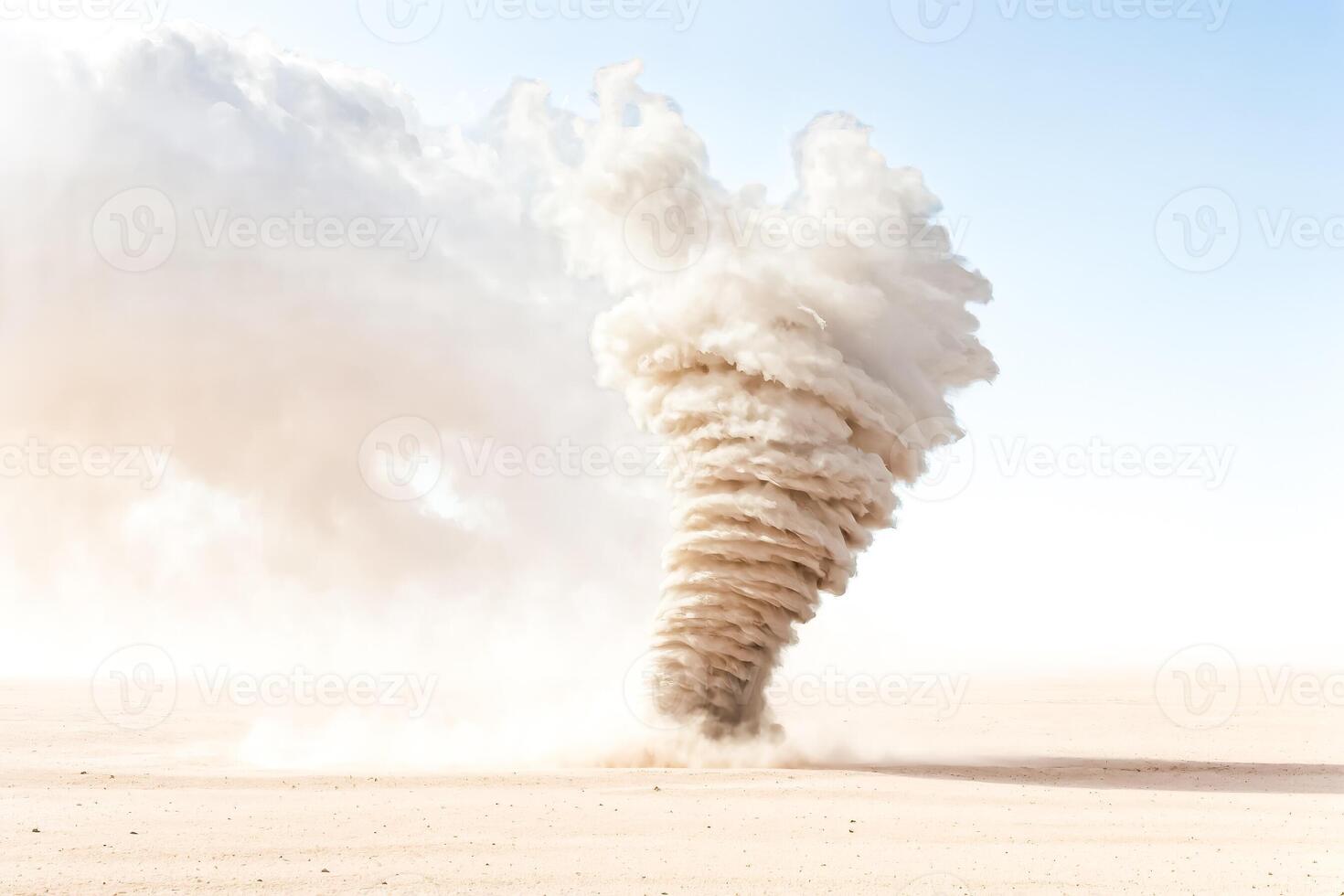 Dust Devil in the Desert photo