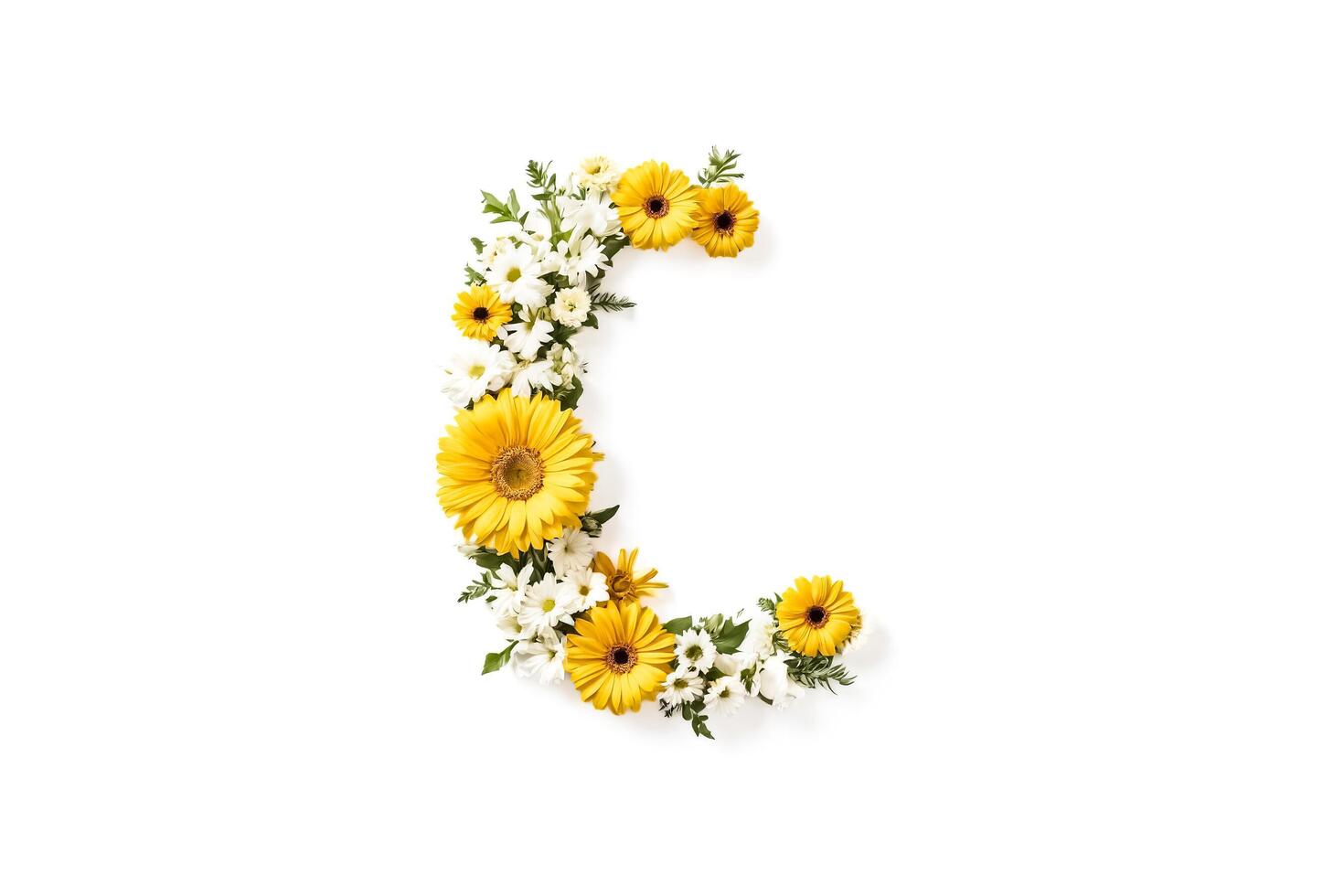 Flower Letter C photo