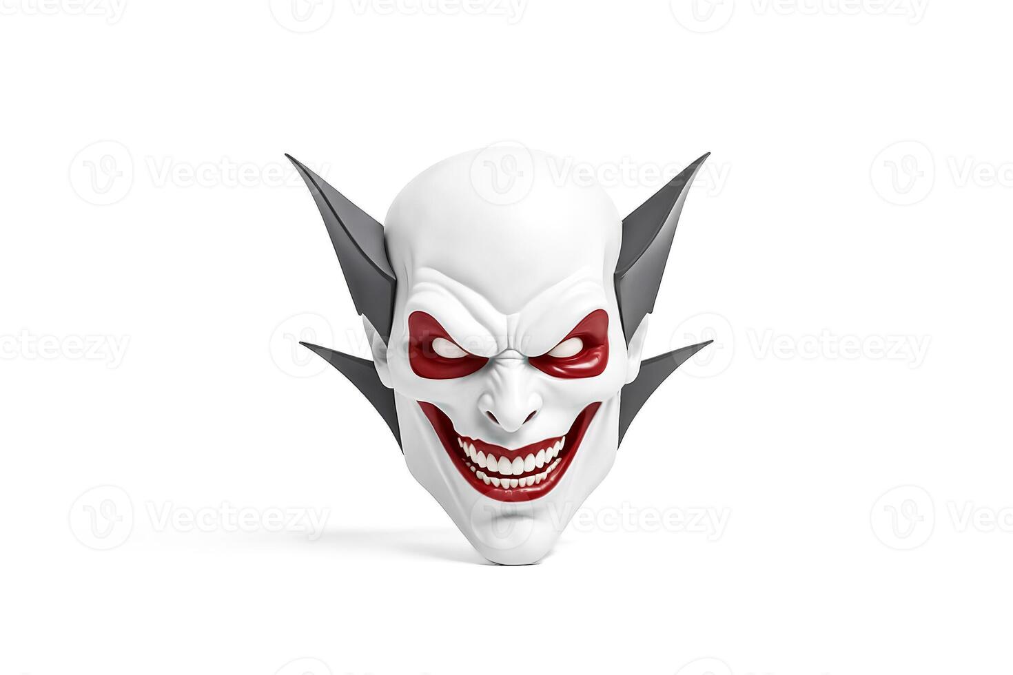 Evil Joker Mask with Sharp Ears photo