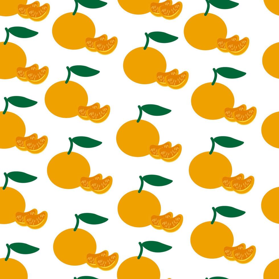 seamless fruits pattern vector