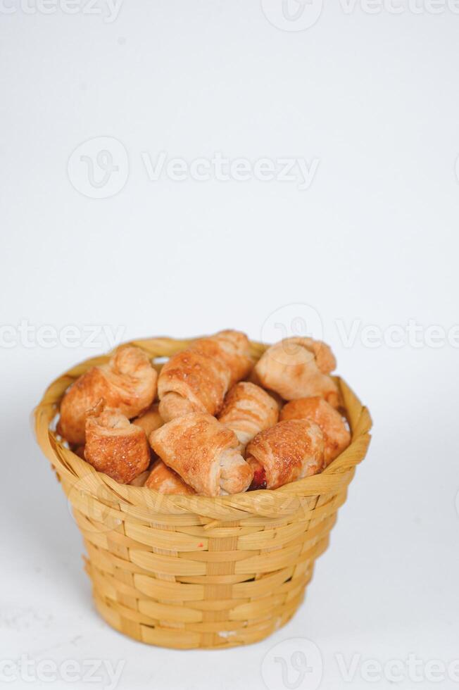 cookies on a white background photo