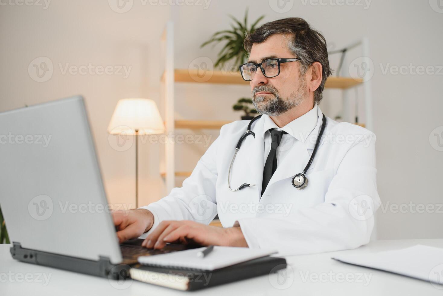 Confident general practitioner is ready to work photo