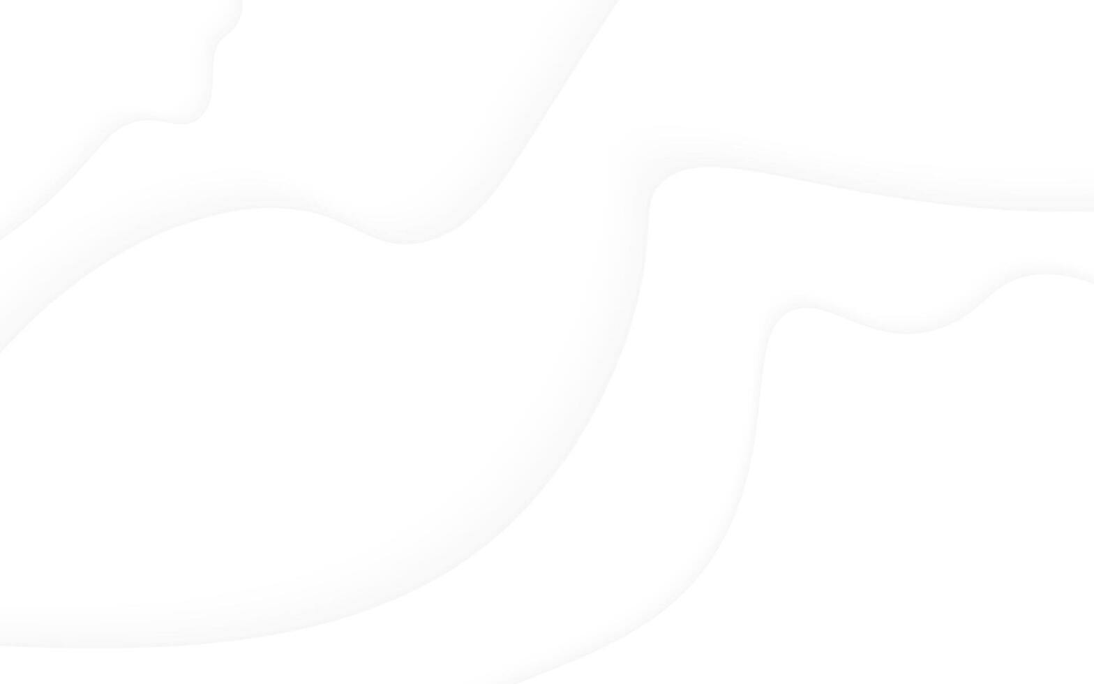 Abstract White Background with Fluid Shapes vector