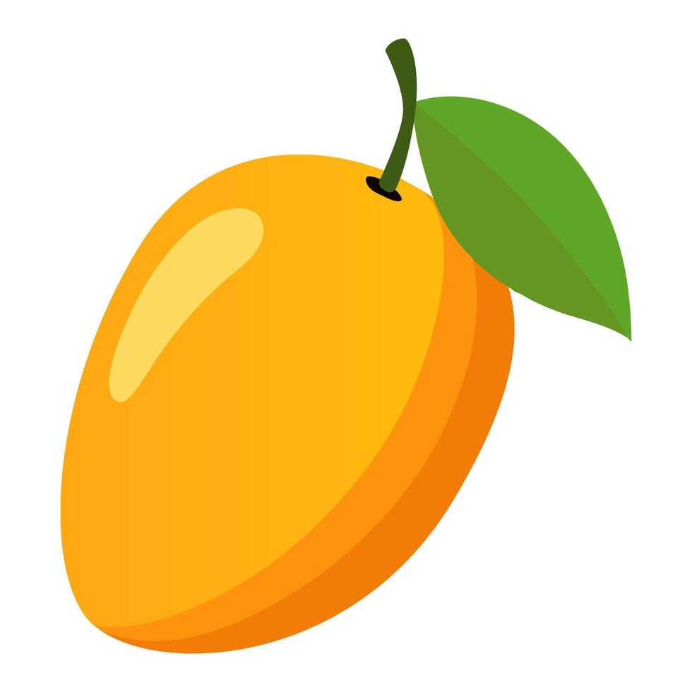Mango icon on white background vector