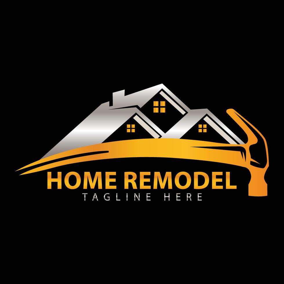 Home Remodel logo vector