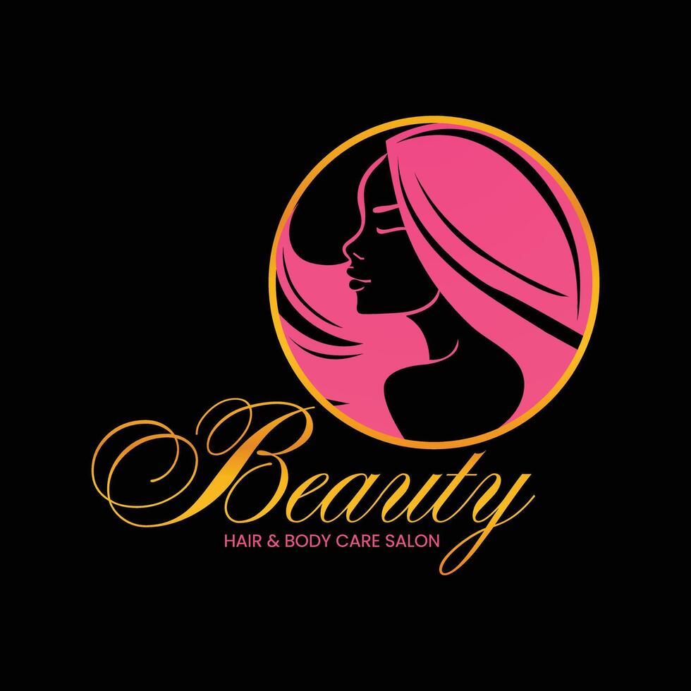 Beauty logo design vector