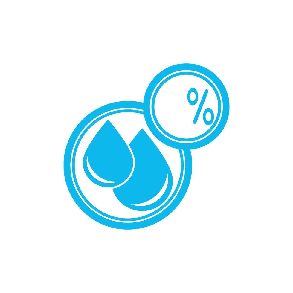 humidity icon illustration design template vector