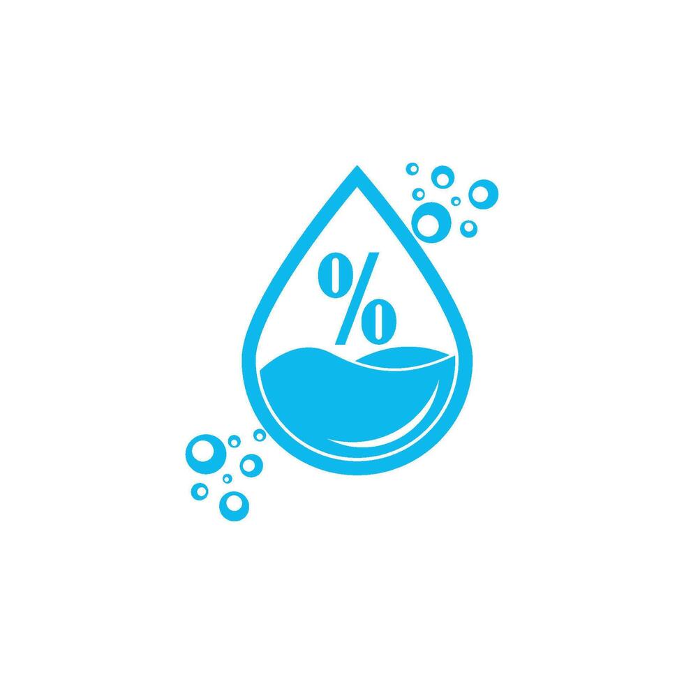 humidity icon illustration design template vector