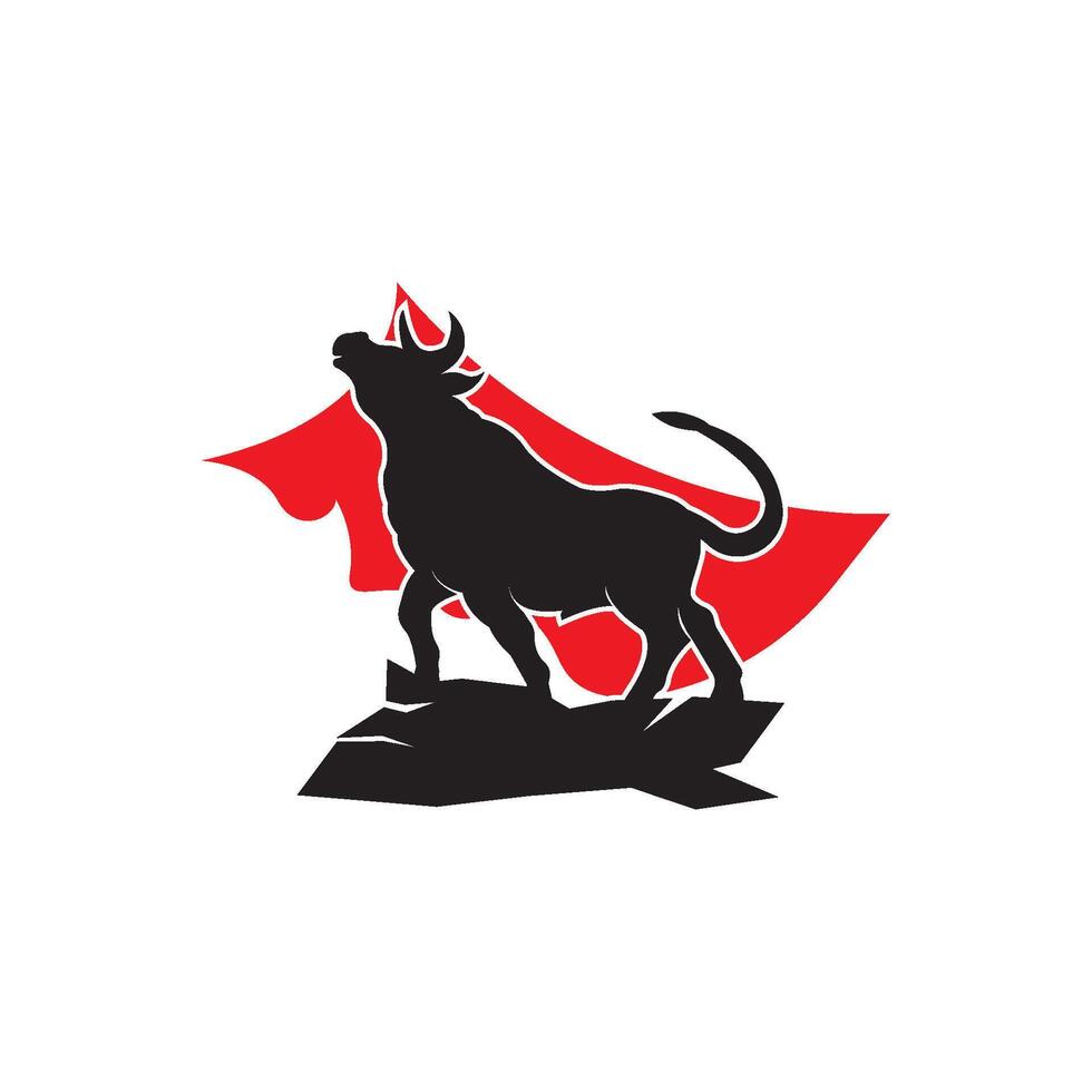 Matador logo icon illustration. vector