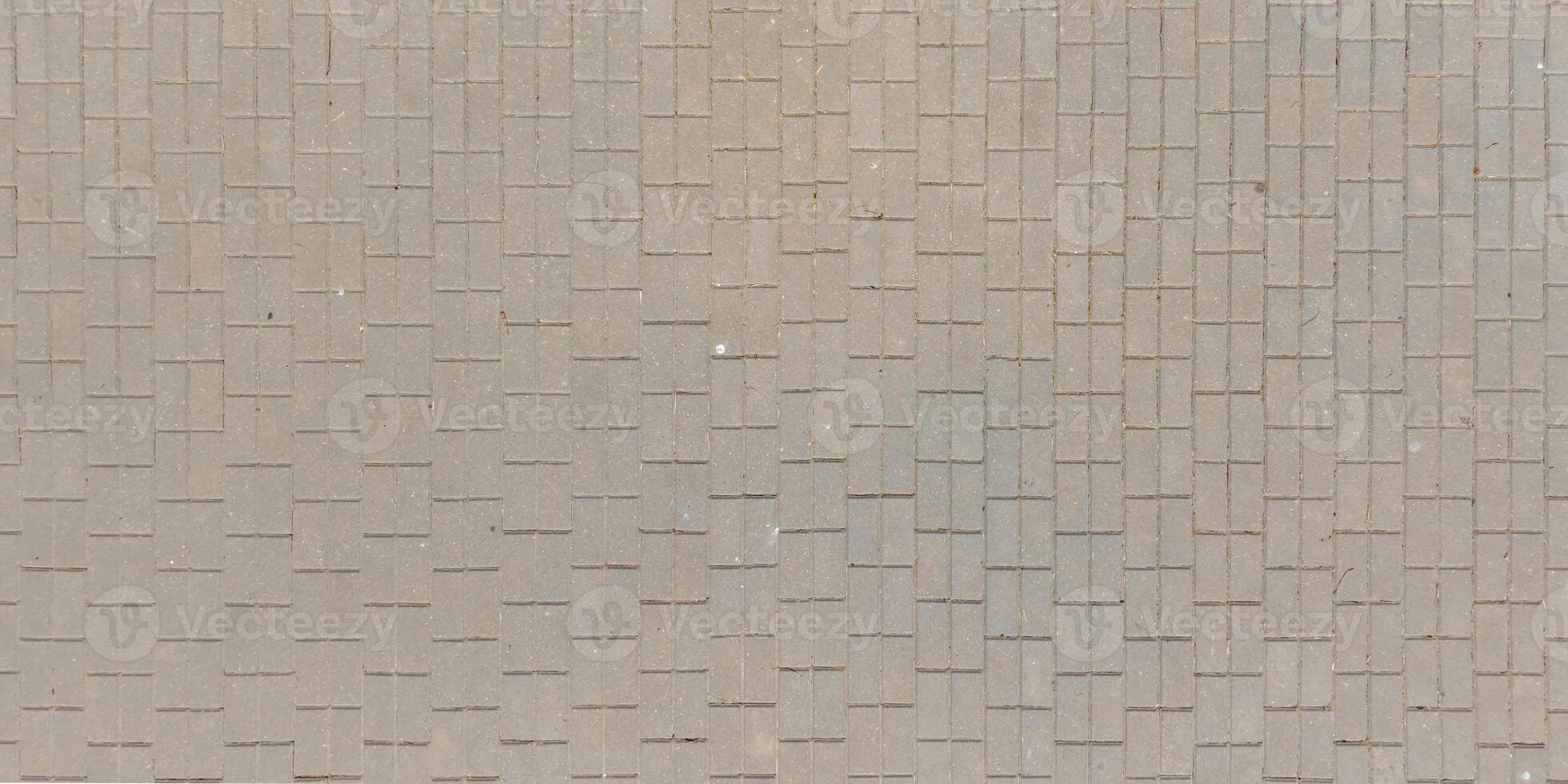 top view of surface of paving slabs and pedestrian footpath photo