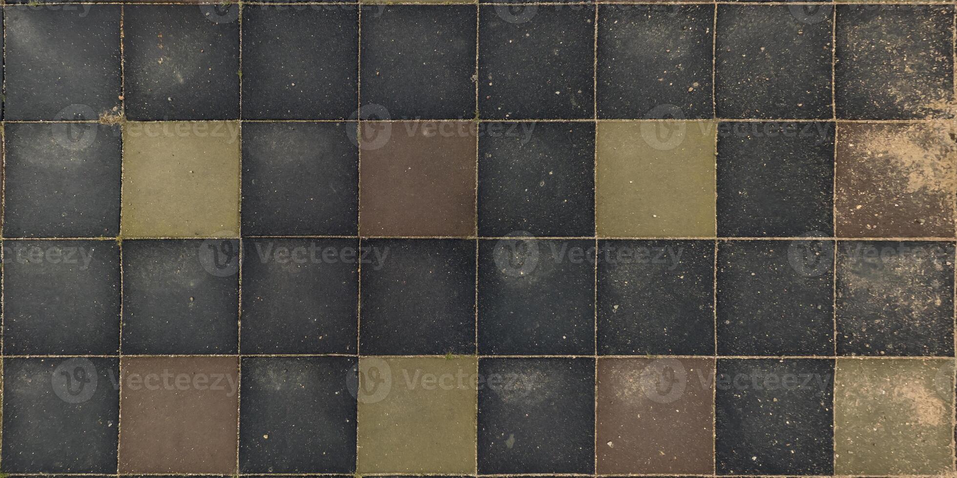 top view of surface of eco soft coating for childrens and sports grounds made of crumb rubber photo