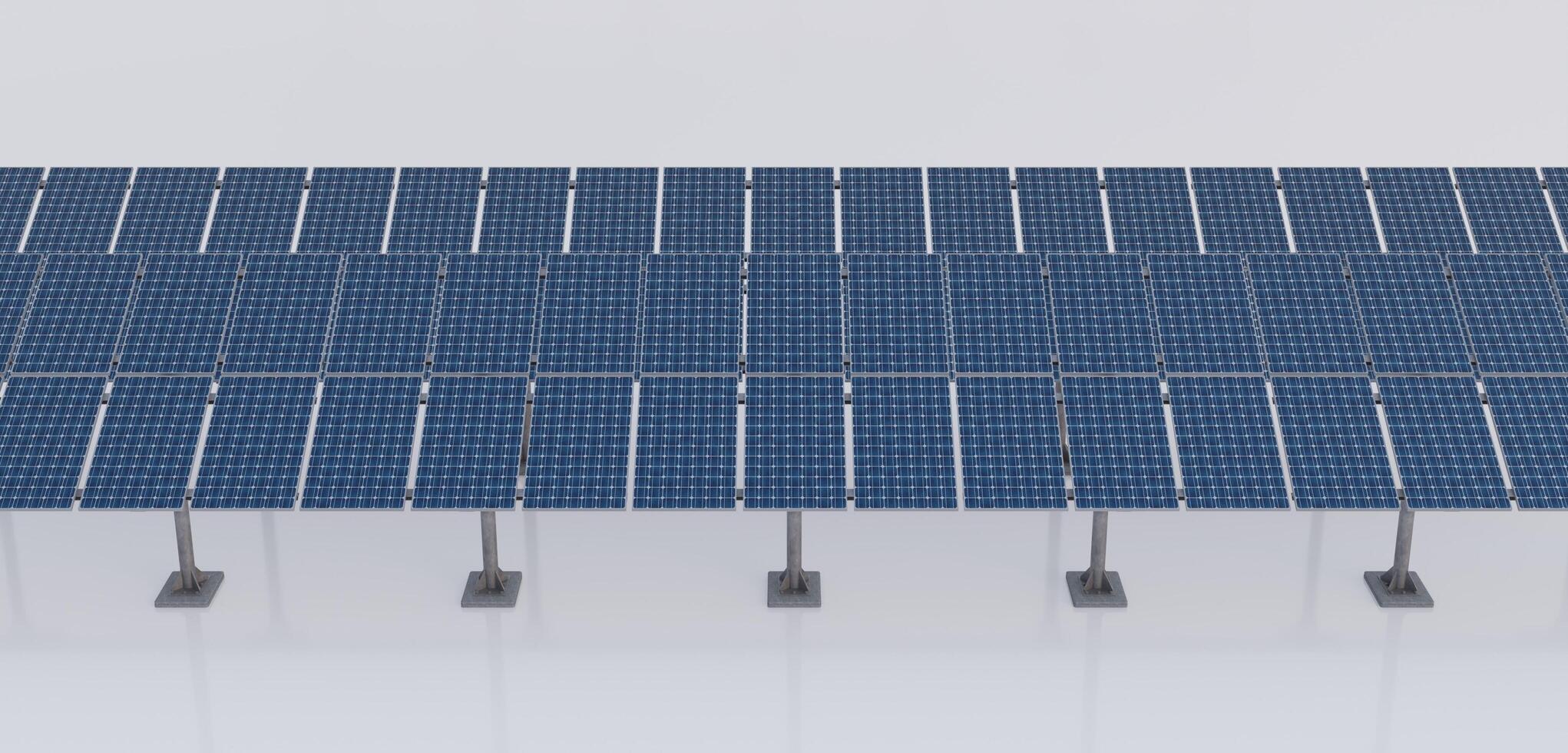 solar cell, solar energy, white background photo