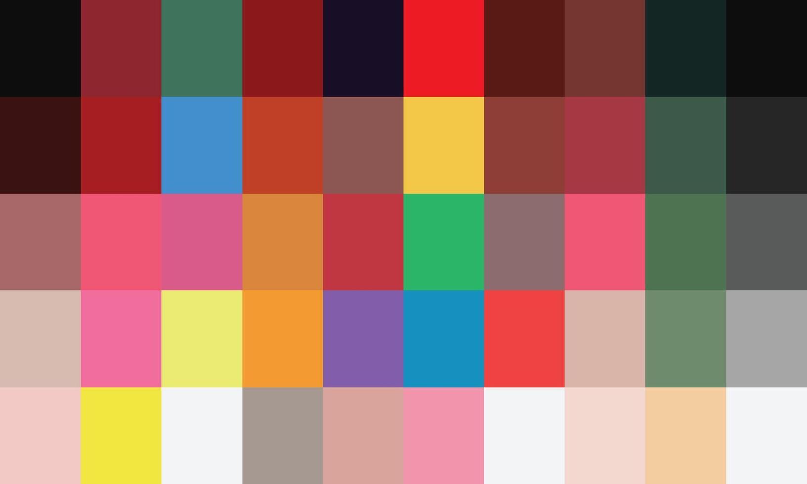 Fashion color pallets vector