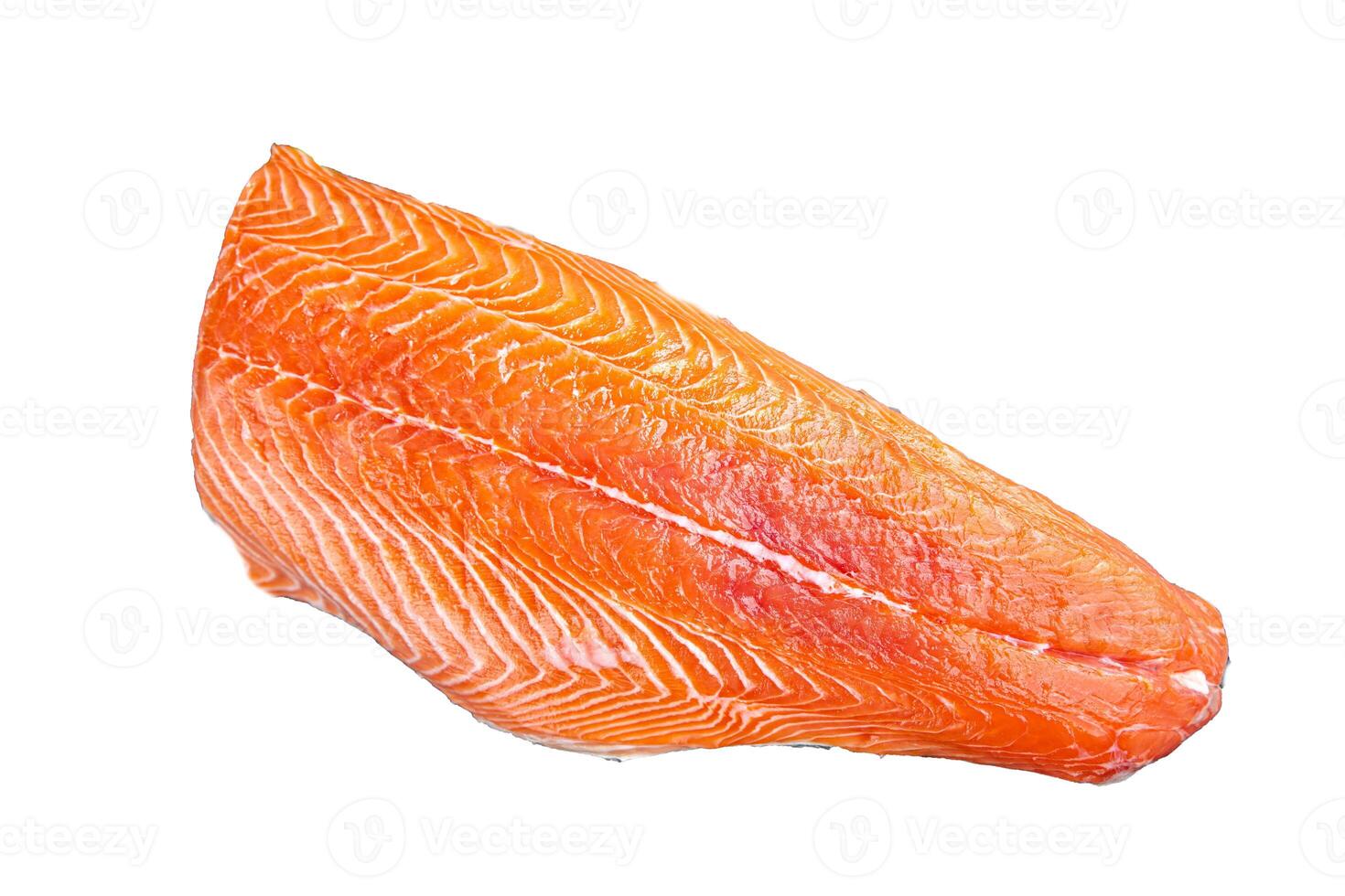 salmon fillet raw red fish seafood appetizer meal food snack on the table copy space food background rustic top view vegetarian food no met Pescetarian photo