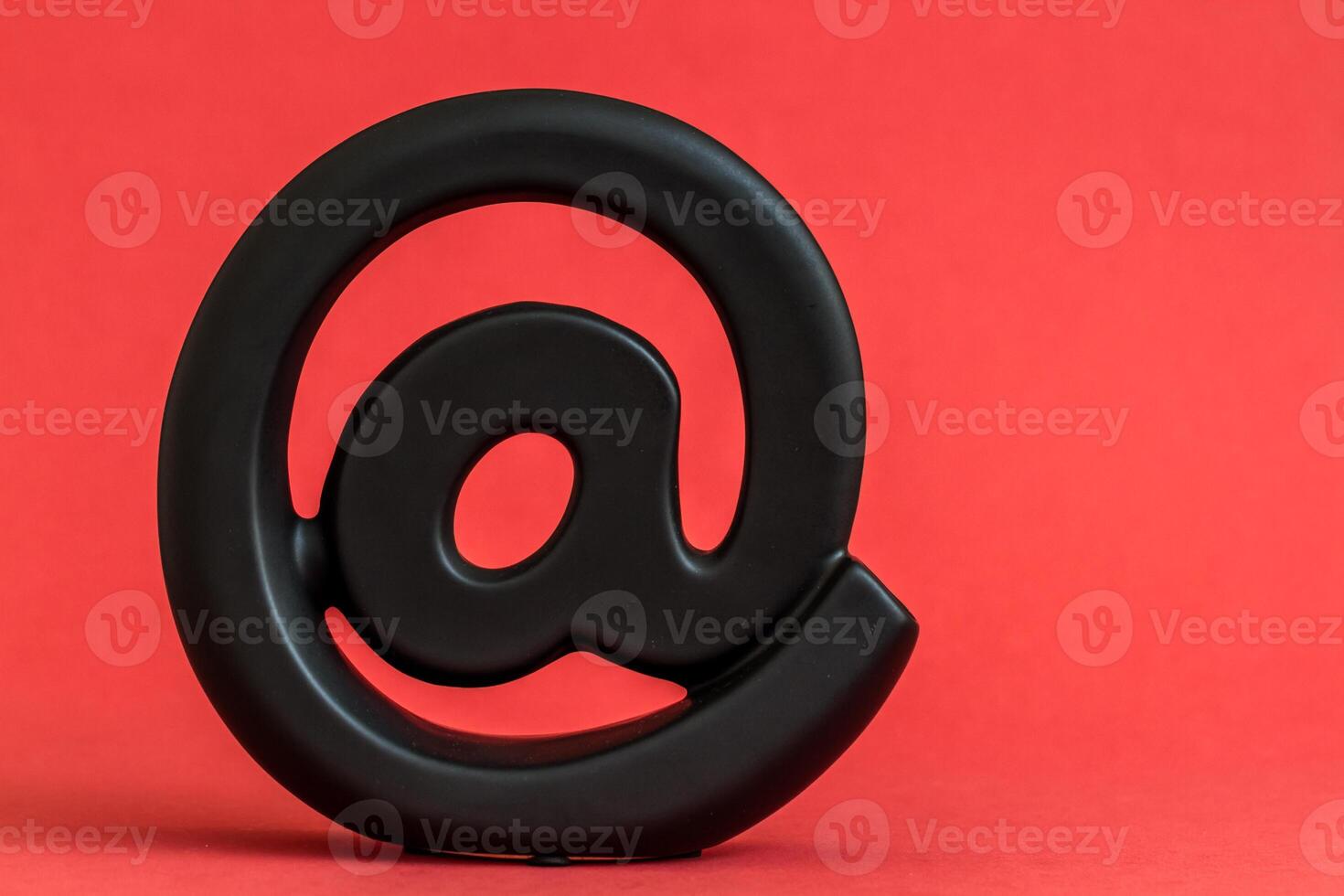 Black logo with a black letter A, symbol for the internet and is meant to represent the idea of communication and connection. photo