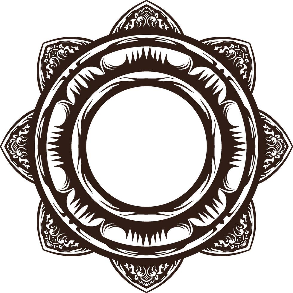 Hand Drawn Border Vintage vector