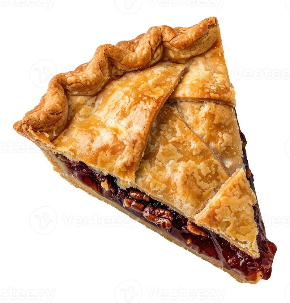 Piece of Pie with Berries photo
