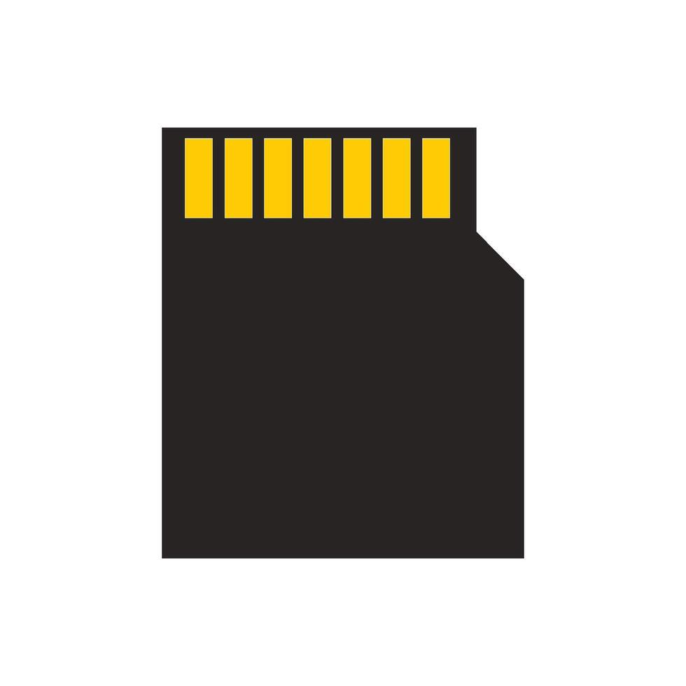 SD card design vector