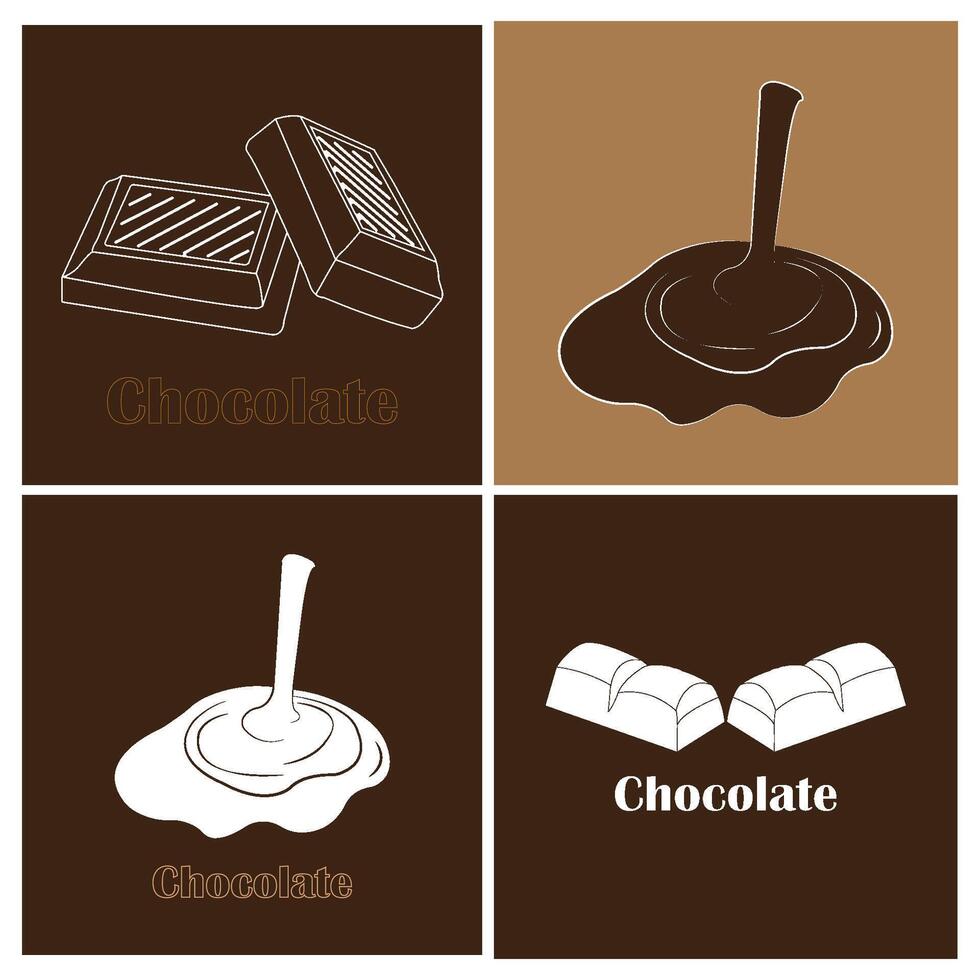 Chocolate icon design vector