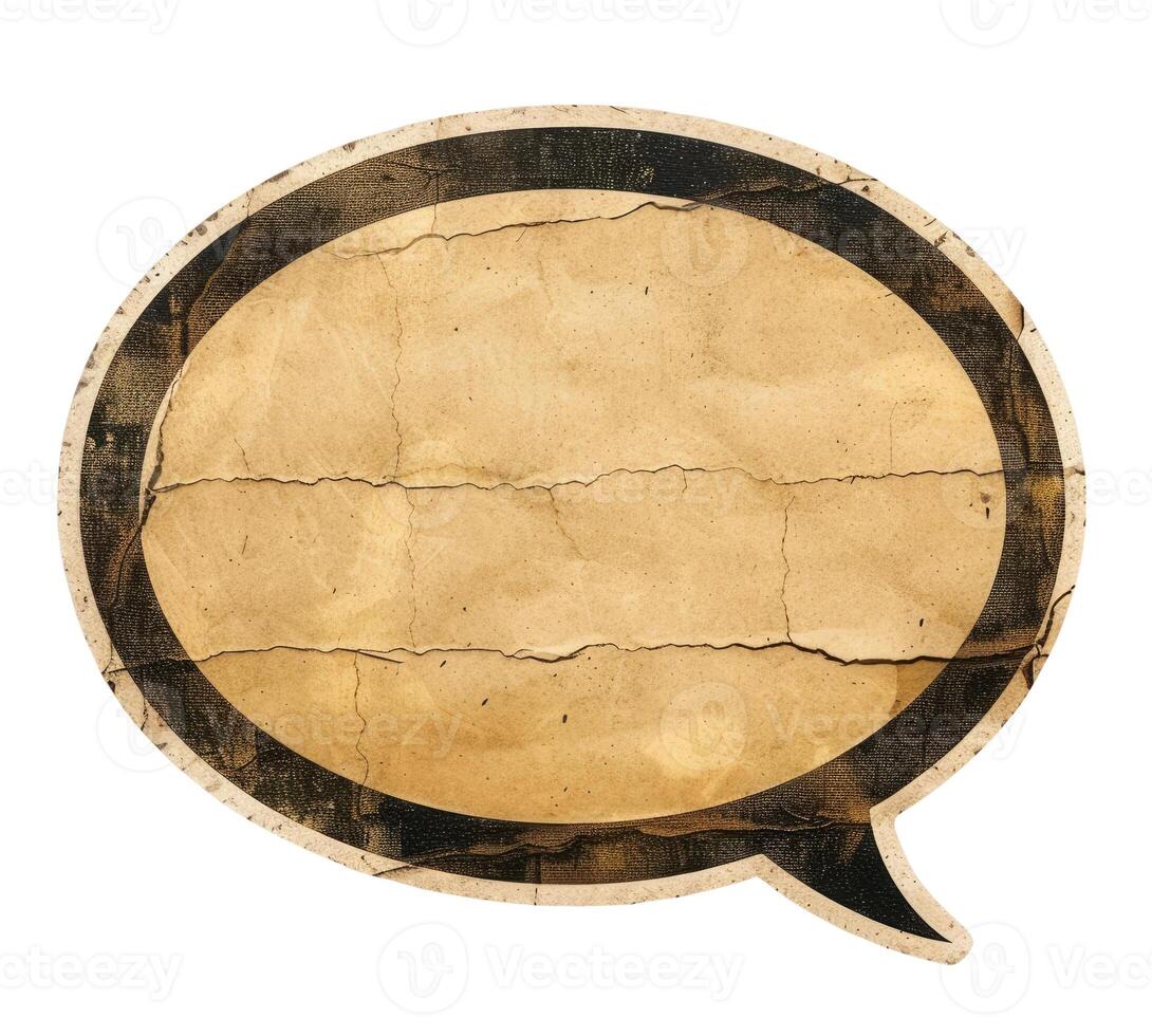 Paper Speech Bubble photo