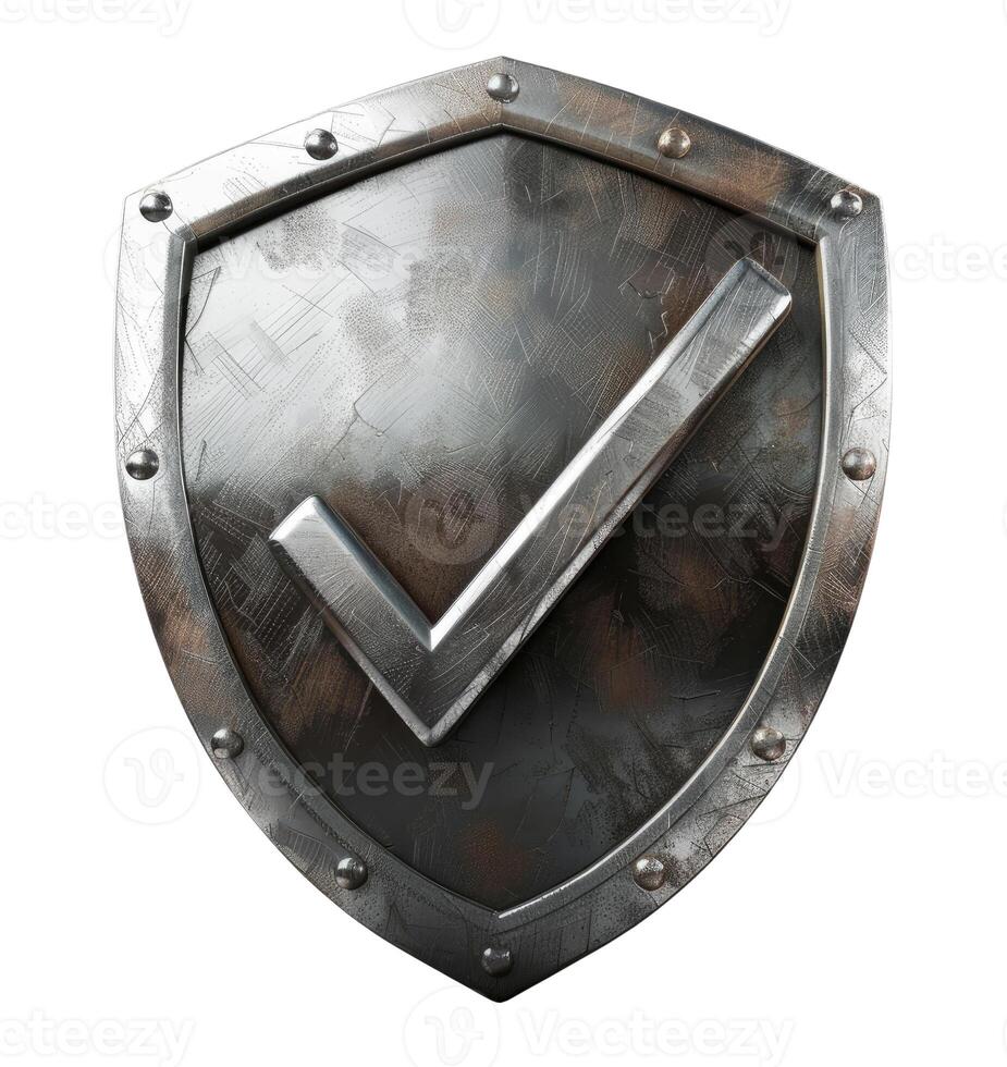 Shield with Check Mark photo