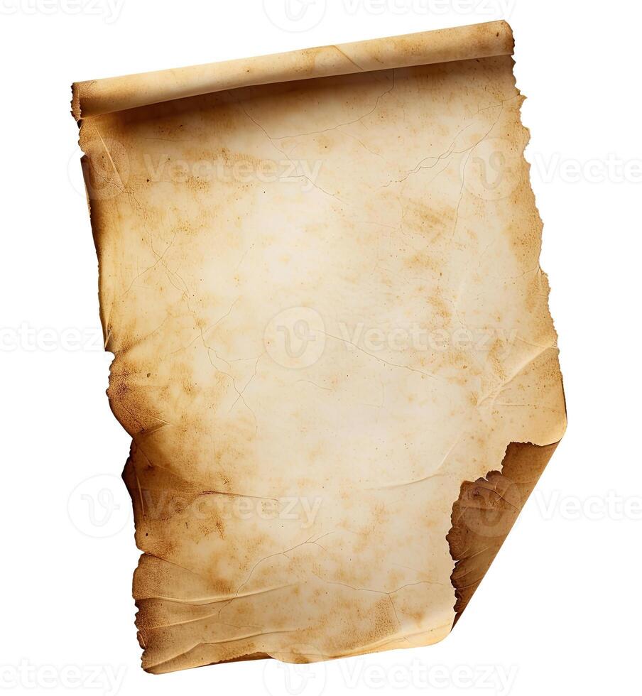 Old Paper Sheet photo