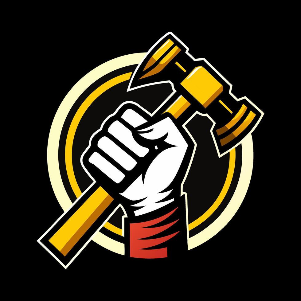 Happy Labor day or international workers day. May 1st International Labor Day. Labor Day poster. Labor Day logo design. Labor Day brand logo. vector