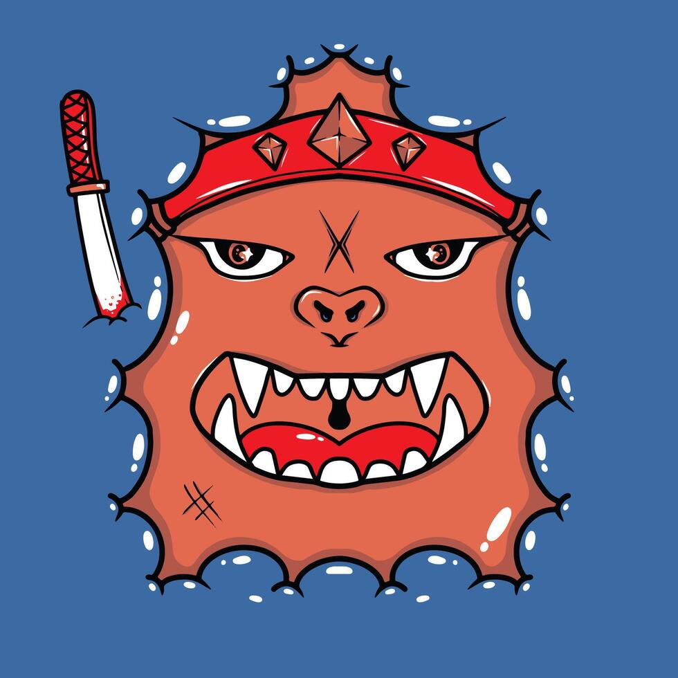 Knight cartoon character vector