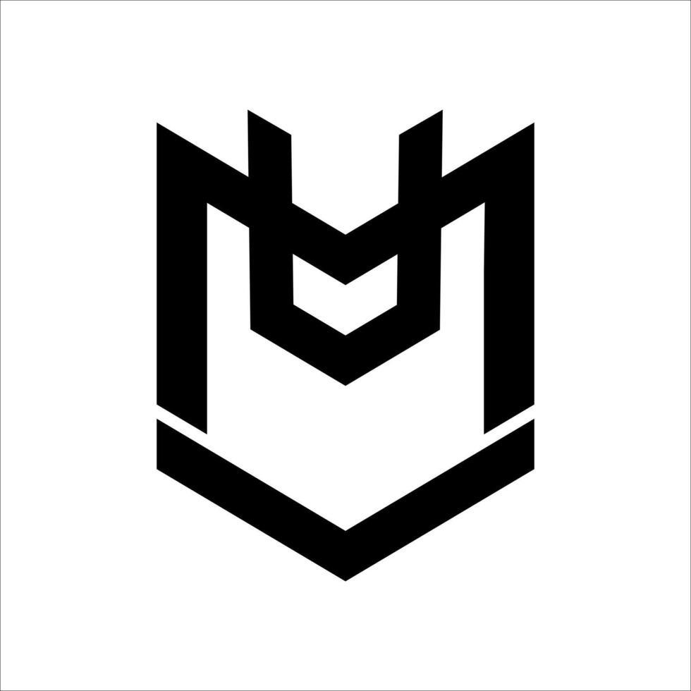 Letter M Logo Icon Design Element vector