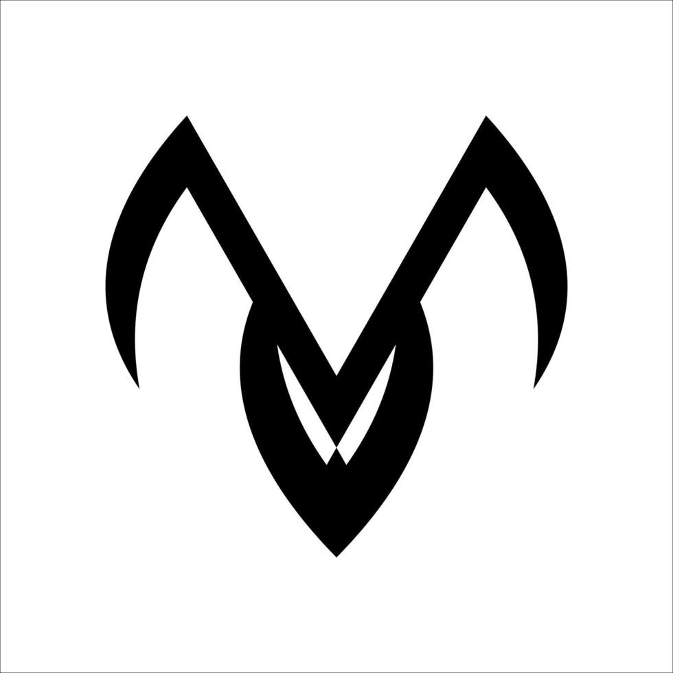 Letter M Logo Icon Design Element vector