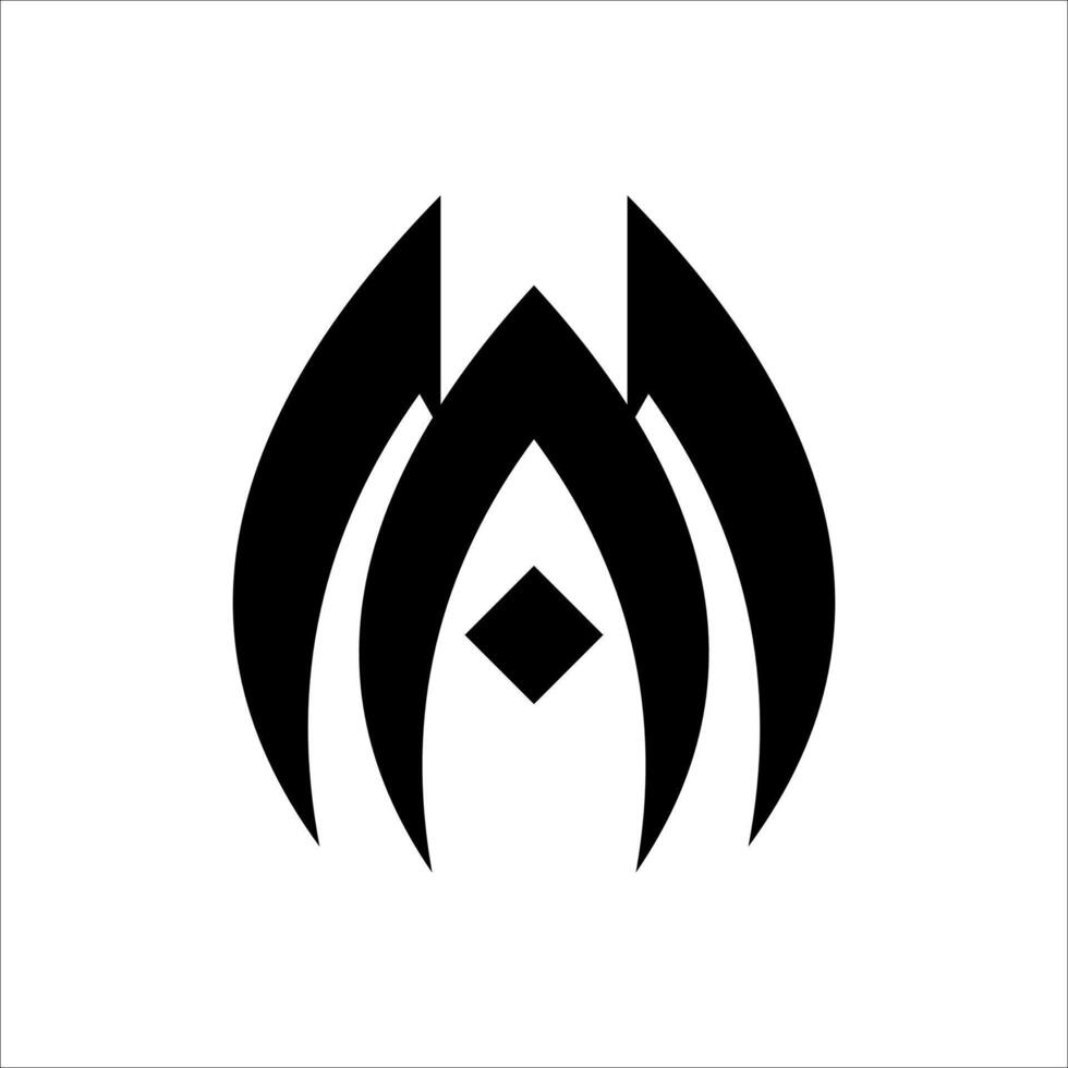 Letter M Logo Icon Design Element vector