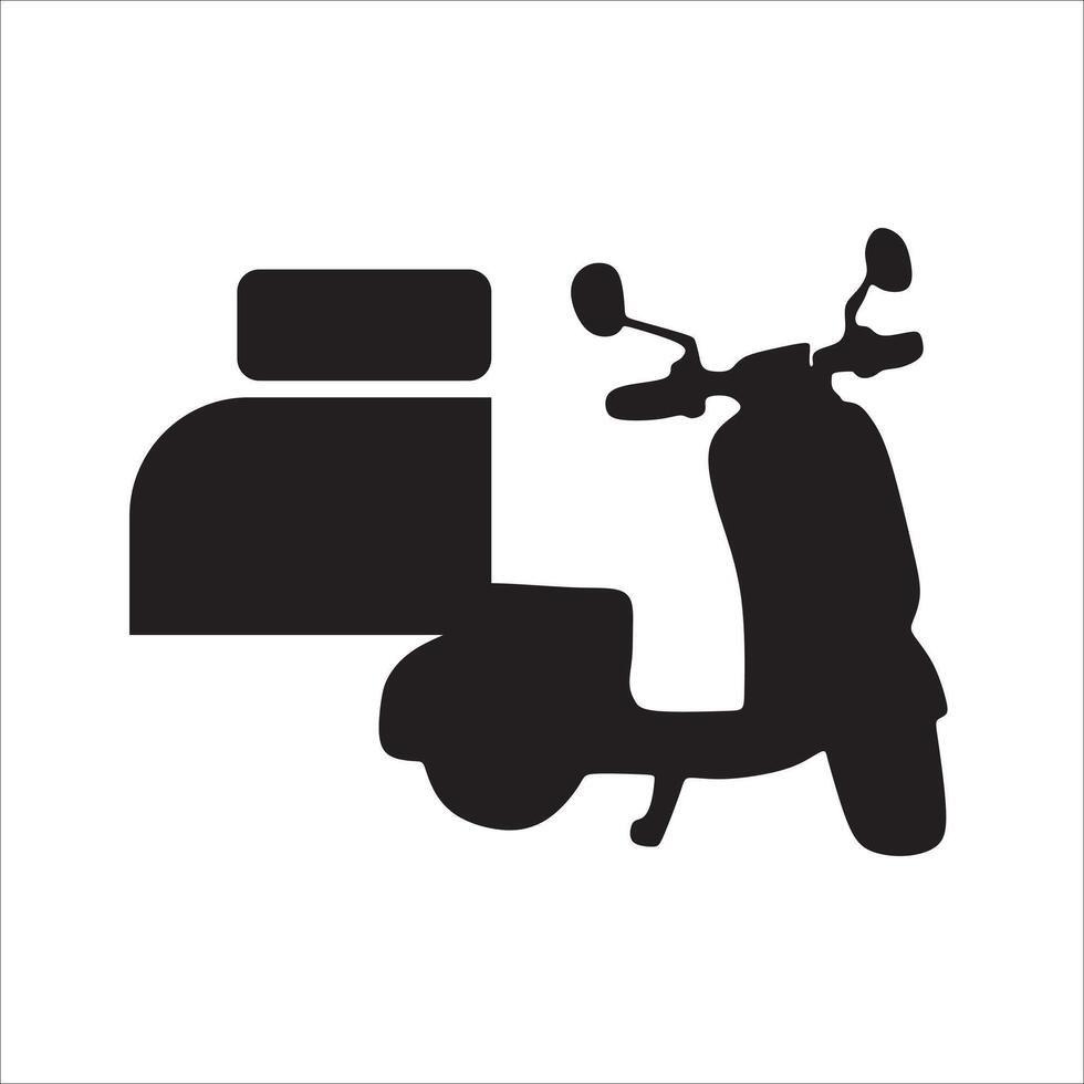 Delivery Man Icon Element vector